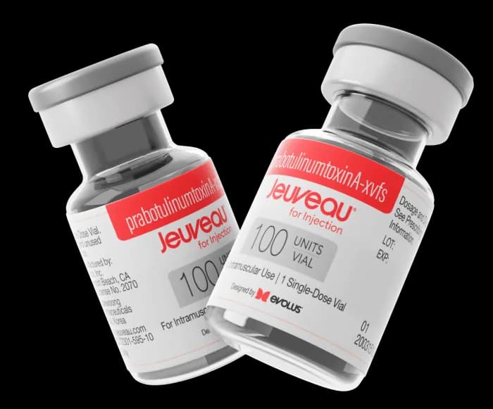 Jeuveau (prabotulinumtoxinA-xvfs) — 100-unit vial