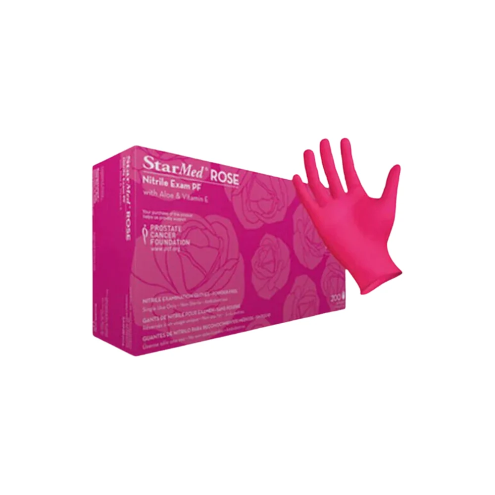 Sempermed USA Best Touch StarMed ROSE Nitrile Gloves