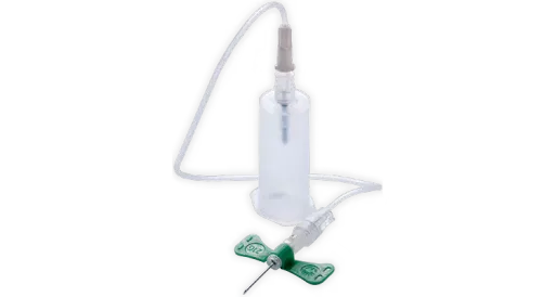BD Vacutainer Push Button Blood Collection Set — 23G × 3/4 in, 50 per box