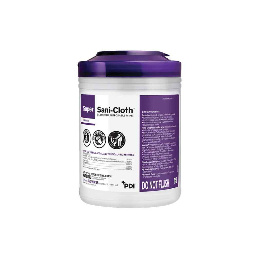 PDI Super Sani-Cloth® Germicidal Disposable Wipe