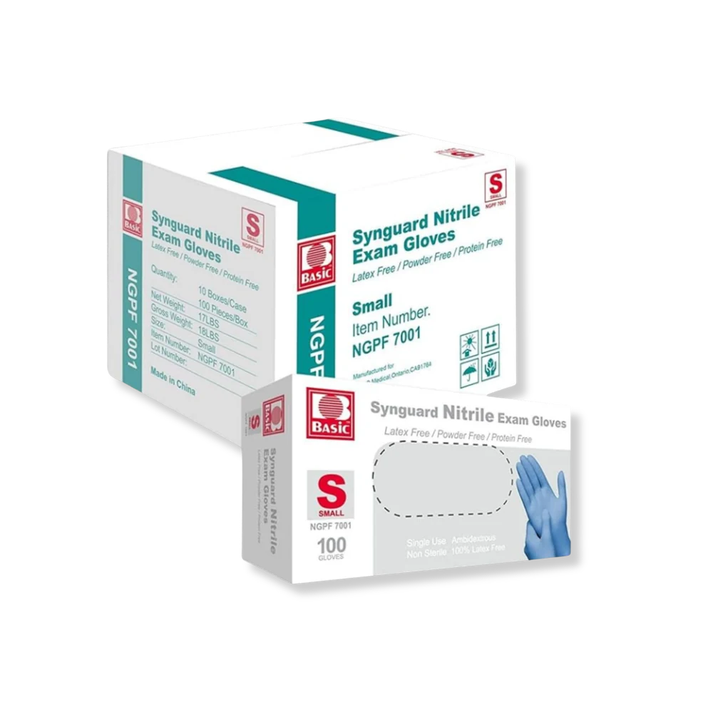 MedShift Synguard Nitrile Exam Gloves