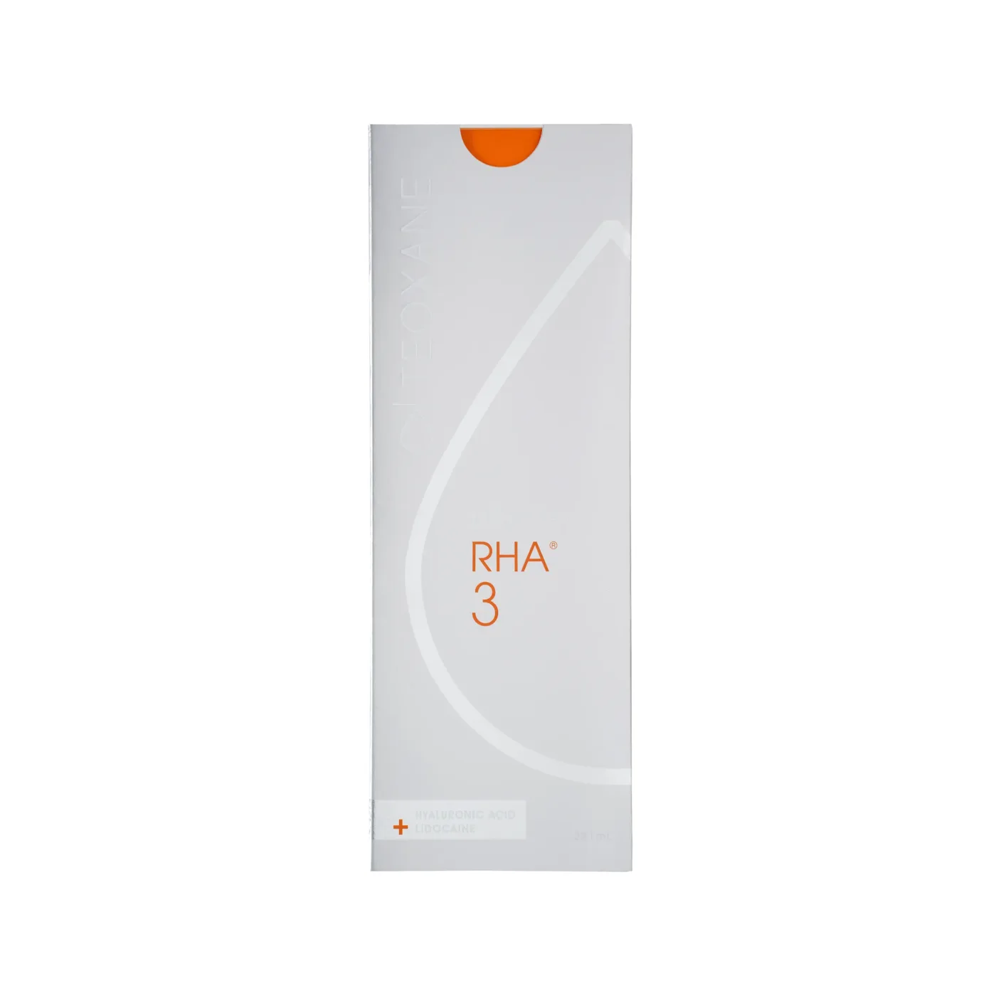 RHA 3 with Lidocaine — 1 mL syringe